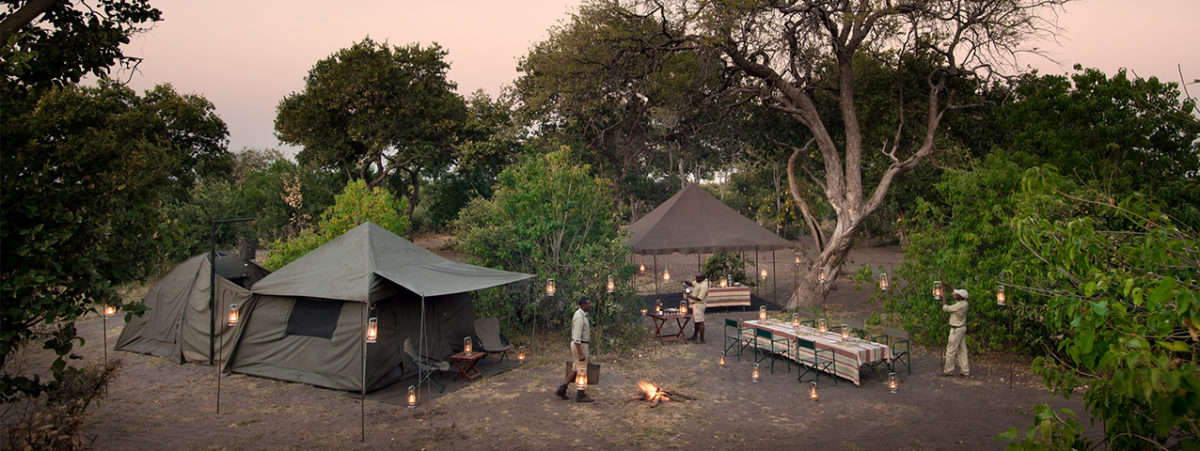 Luxury camping trip in Botswana